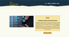 Desktop Screenshot of cetas.net