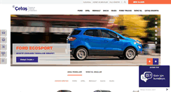 Desktop Screenshot of cetas.com.tr